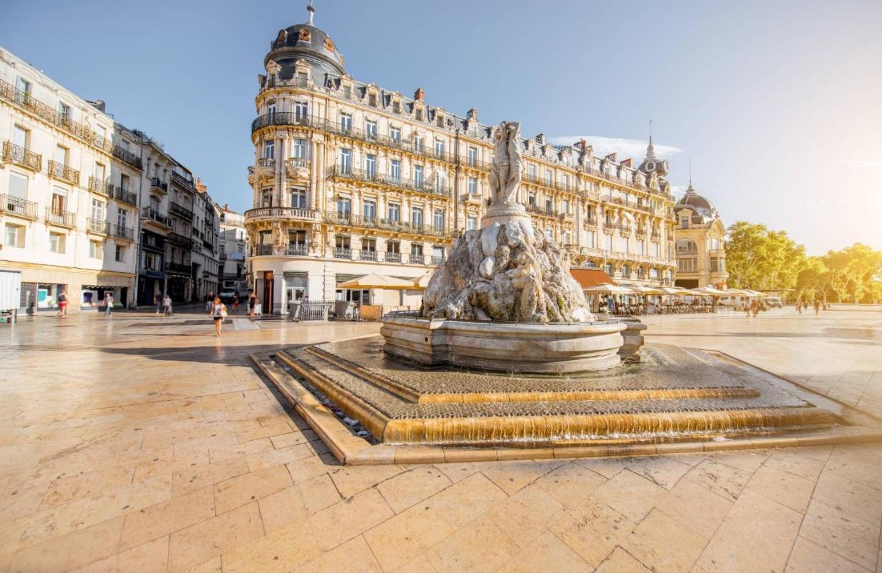 006 - Le Corum Appartement 2 Chambres, Parking, Wifi, Clim, Centre Montpellier Ngoại thất bức ảnh